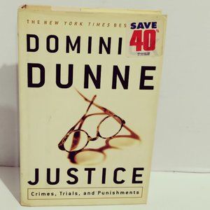 JUSTICE by Dominic Dunne Paperback Book